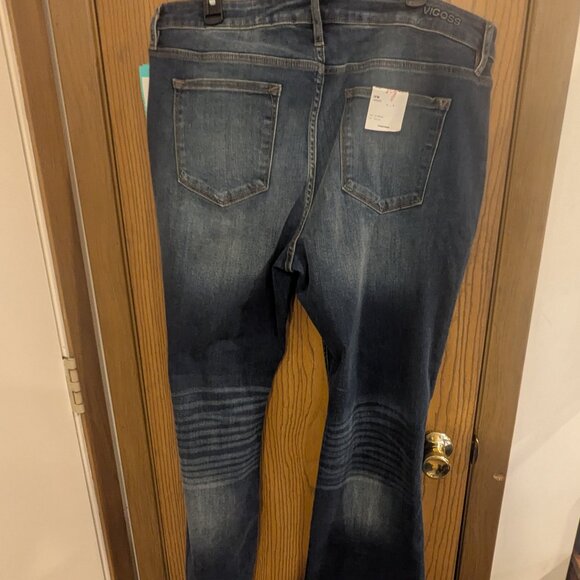 NWT VIGOSS Bootcut Jagger Indigo Jeans-Size 16W - Picture 4 of 5